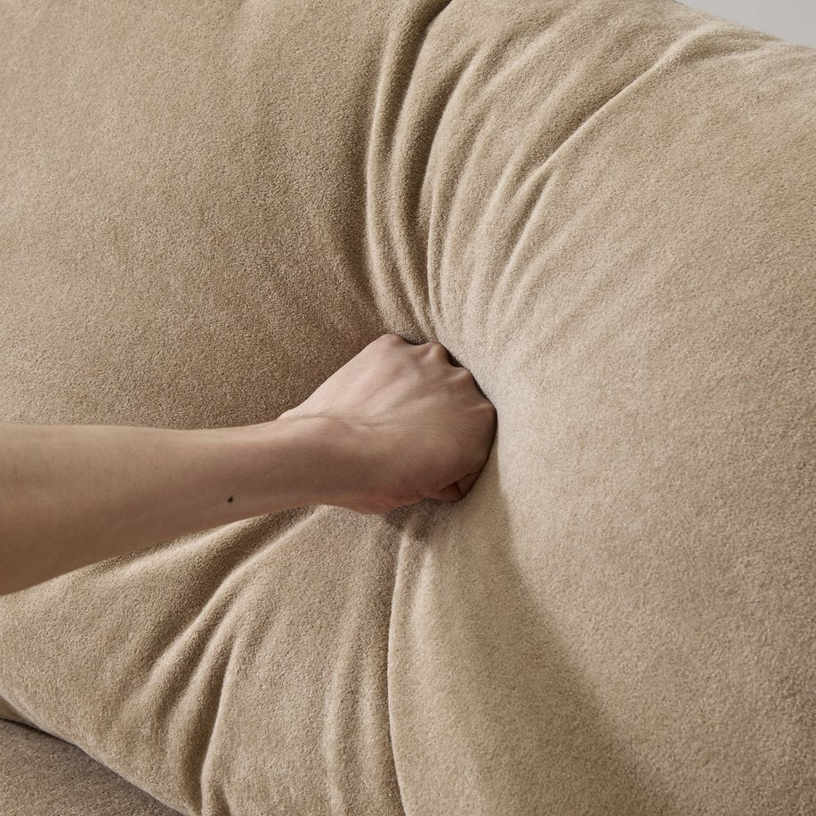 English Elm Christopher Knight Home® - 99 Modular 3-Piece Sectional Sofa with Solid Eucalyptus Frame, Reinforced Springs, Easy Assemble Camel N773IS00003N