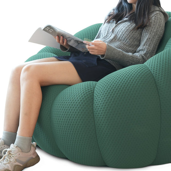 English Elm Bubble Modular Sofa Single Seat In Green - Stylish, Ergonomic Design For Comfort & Versatility B341P320923