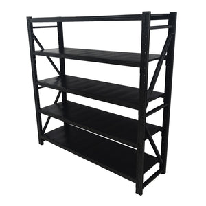 English Elm Five-tier Adjustable Metal Shelving Unit for Garage Warehouse and Basement Storage W3752S00027
