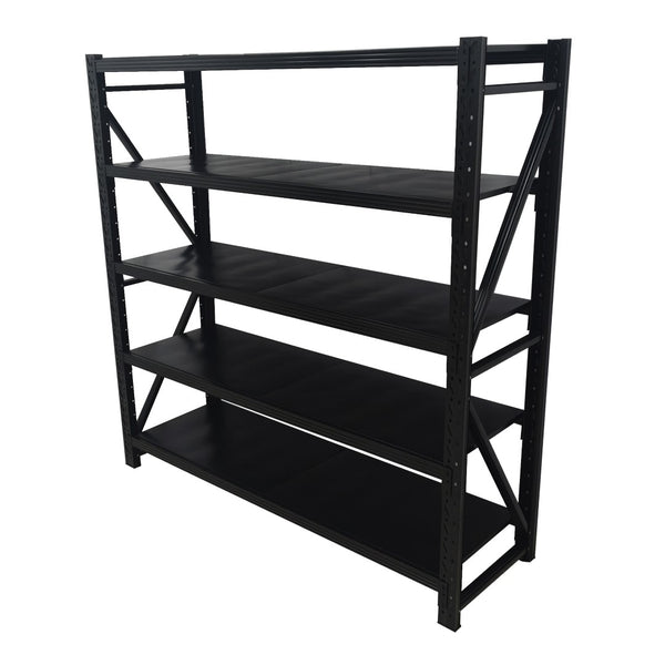 English Elm Five-tier Adjustable Metal Shelving Unit for Garage Warehouse and Basement Storage W3752S00027