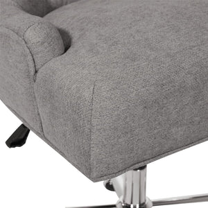 OSP Home Furnishings Amelia Office Chair Fog