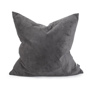 Howard Elliott Pillow Luxuriously Soft Faux Fur Design – Hand-sewn Comfort With Unique Ribbed Texture And Colors Gray 88% Poly,12% Nylon 3-1346-howard-elliott