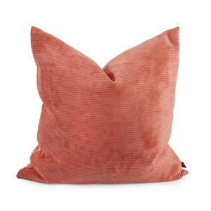 Howard Elliott Pillow Luxuriously Soft Faux Fur Design – Hand-sewn Comfort With Unique Ribbed Texture And Colors Orange 88% Poly,12% Nylon 3-1348f-howard-elliott