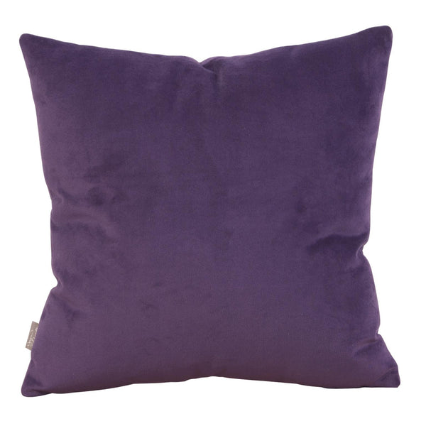 Howard Elliott 24 X 24 Pillow Claude - Elegant Abstract Floral Design In Soft Pastels For Any Living Space Decor Purple 100% Polyester 3-223-howard-elliott