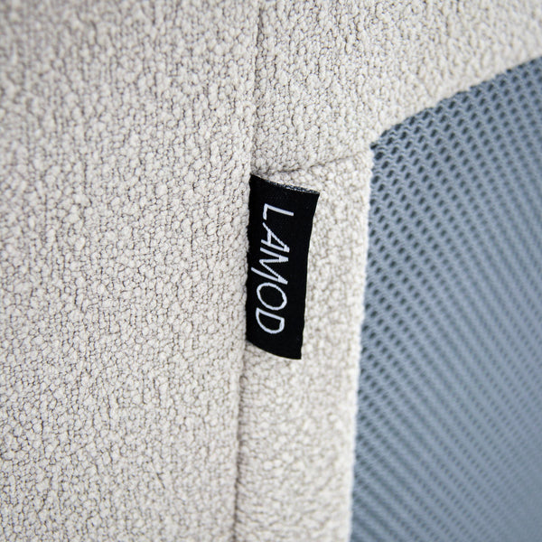 VIG Furniture Modrest Lambert - Modern Beige Fabric Upholstered Bed VGEVA149-BGE-BED-01