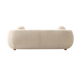 Tribeca Sofa and Accent Chairs in Cream - Set of 3 3-ACSF16-CR Manhattan Comfort