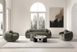 Tribeca Sofa and Accent Chairs in Olive Green - Set of 3 3-ACSF16-OG Manhattan Comfort