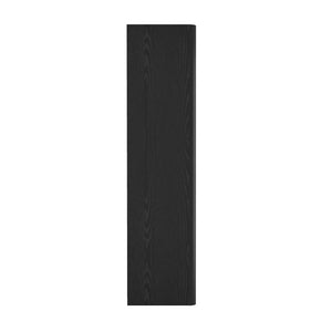 Manhattan Comfort Rivington Modern 5-shelf Bookcase - Elevate Your Space With Elegant Design And Functional Style Black Mdp 3-bc003-bk