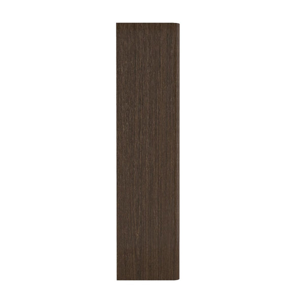 Manhattan Comfort Rivington Modern 5-shelf Bookcase - Elevate Your Space With Elegant Design And Functional Style Dark Walnut Mdp 3-bc003-br