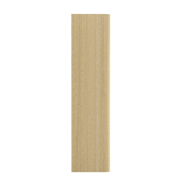 Manhattan Comfort Rivington Modern 5-shelf Bookcase - Elevate Your Space With Elegant Design And Functional Style Natural Oak Mdp 3-bc003-na