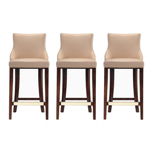 Shubert Barstool in Tan - Set of 3 3-BS019-TN Manhattan Comfort