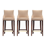 Shubert Barstool in Tan - Set of 3 3-BS019-TN Manhattan Comfort