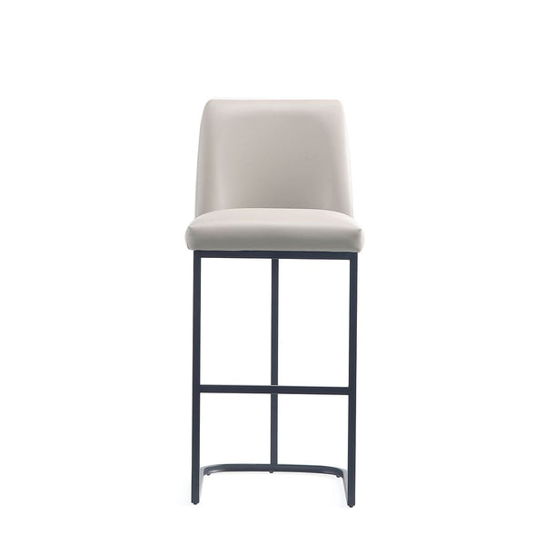 Serena Barstool in Light Grey - Set of 3 3-BS020-LG Manhattan Comfort