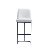 Serena Barstool in White - Set of 3 3-BS020-WH Manhattan Comfort