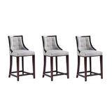 Fifth Avenue Mid-Century Modern Counter Stool (Set of 3)