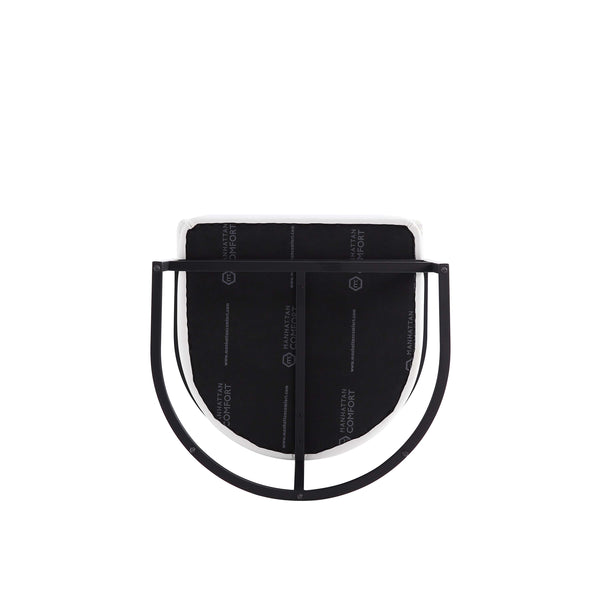 Augusta Counter Stool in White - Set of 3 3-CS018-WH Manhattan Comfort