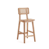 Manhattan Comfort Versailles Industry Chic Counter Stool - Set of 3 Nature 3-CSCA01-NA