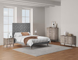 3-Piece DUMBO  5-Drawer Tall Dresser,  DUMBO 3-Drawer Standard Dresser, and DUMBO Nightstand 2.0 in Rustic Grey 3-DB09-GY Manhattan Comfort