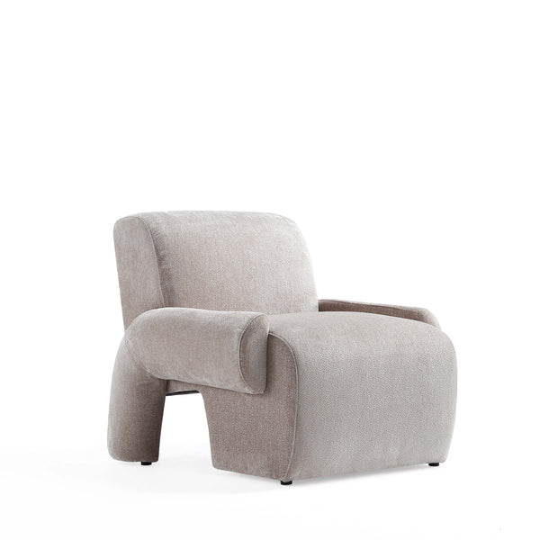 3-Piece Verandah  112" XL Sofa, and 2 Accent Chairs in Beige 3-SFAC1669-BE Manhattan Comfort