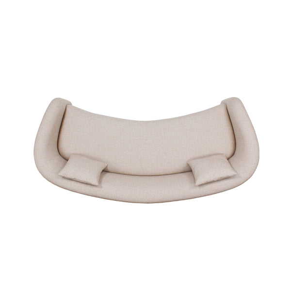 3-Piece Sylvia Sofa and Accent Chair in Gold Dust 3-SFAC1770-GD Manhattan Comfort