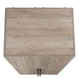 Lee Wardrobe Closet 1.0 in Rustic Grey - Set of 3 3-WC001-GY Manhattan Comfort