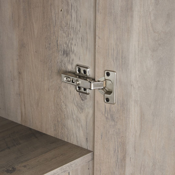 Lee Wardrobe Closet 2.0 in Rustic Grey - Set of 3 3-WC002-GY Manhattan Comfort