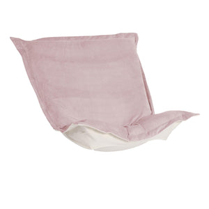 Howard Elliott Puff Chair Cushion Cover - Transform Your Decor With Luxurious Faux Fur For A Cozy Home Upgrade Pink 100% Polyester 300-1018p-howard-elliott