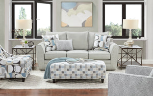 Fusion Max Gray Sofa: Stylish Flared Arm, Reversible Cushions & Cozy Pillows For Ultimate Comfort Gray Ws,100% Polypropylene 3000-00kp Max Gray Sofa