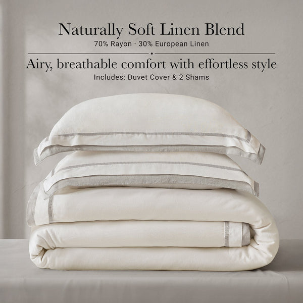English Elm 3-Piece Queen Coverlet Set Matelassé Elegance with Two Shams — Soft Polyester-Rayon Texture, Durable Comfort Grey+White 5.27 L x 14.37 W x 12.6 H B035P381310