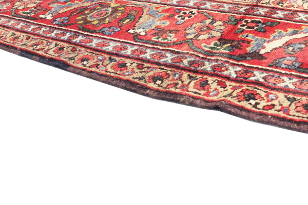 Pasargad Home Antique Melody Collection Hand-knotted Lamb's Wool Area Rug For Timeless Elegance   Mostafi 12x19