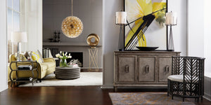 Wildwood Mounted Sculptural Shield In Antique Gold & Bronze Patina — 25" Cast Aluminum Modern Wall Accent 300811