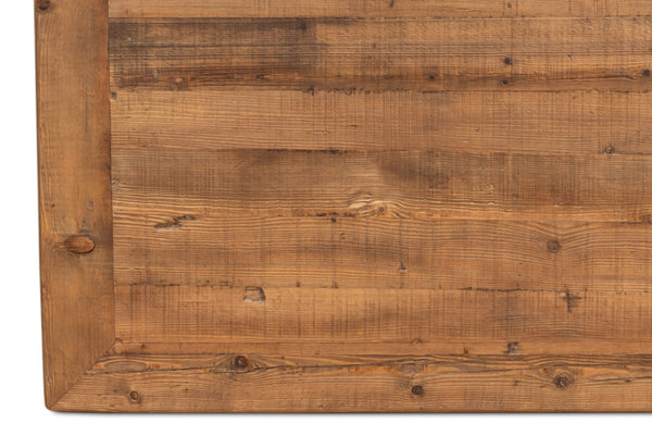 Sarreid Classic Chinese Coffee Table - Handcrafted Reclaimed Pine Design For Timeless Elegance And Durability Tan  30083