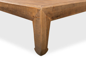 Sarreid Classic Chinese Coffee Table - Handcrafted Reclaimed Pine Design For Timeless Elegance And Durability Tan  30083