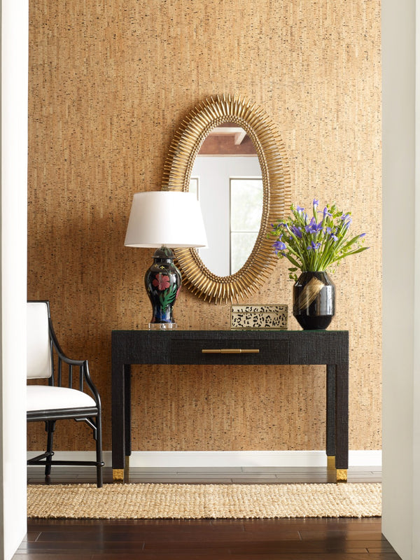 Wildwood Lucius Oval Wall Mirror With Antique Leaf Finish, 46" X 28" – Elegant, Reflective Focal Point For Entryways Gold 300852