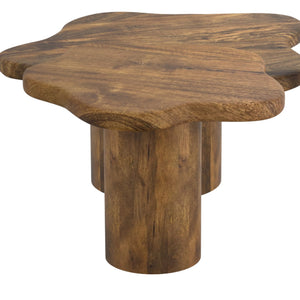 Worldwide Home Furnishings Mayal-coffee Stylish Mango Wood Table – Designer-inspired For Modern Or Rustic Decor Styles Walnut Solid Mango Wood 301-149sm_Wal