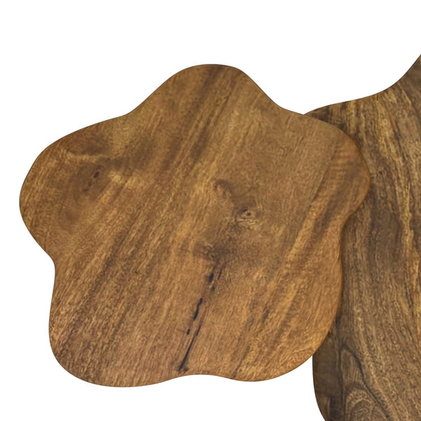 Worldwide Home Furnishings Mayal-coffee Stylish Mango Wood Table – Designer-inspired For Modern Or Rustic Decor Styles Walnut Solid Mango Wood 301-149sm_Wal