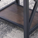 !nspire Langport Coffee Table Rustic Oak Rustic Oak/Black Mdf/Metal