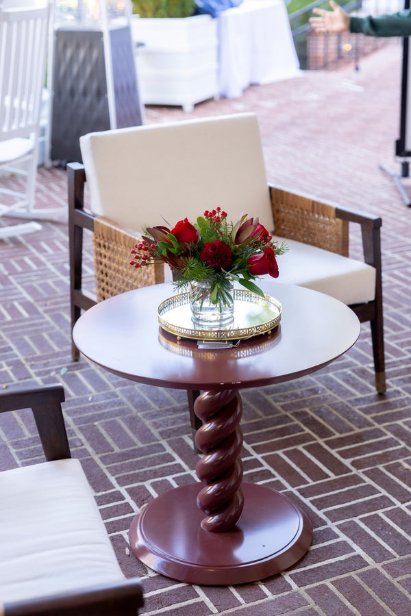 Wildwood Footed Antiqued Brass Vanity Tray With Mirrored Glass, Fretwork Detail, Raised Base For Jewelry And Perfume 301014