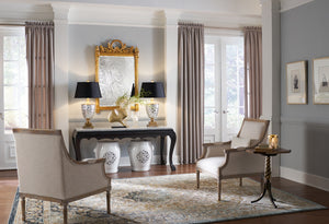 Wildwood Ginkgo Sculptural Leaf Accent In Textured Gold Brass On Black Marble Base — Modern Nature-Inspired Decor 301134