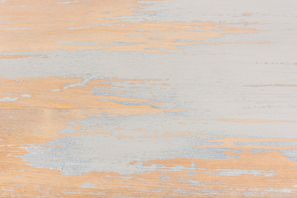 Sarreid Replica Antique X Bench - Elegant Gray & Aged Blue Wash - Recycled Pine & Iron For Timeless Style Grey  30119