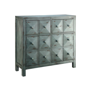 Accent Cabinet 2Dr 2Dw Blue 30126 Elk Home