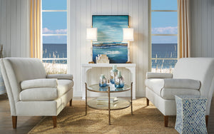 Wildwood Mozart Hand-Inlaid Bone Boxes With Cobalt Blue Accents — Coastal-Modern Storage For Jewelry & Decor 301315