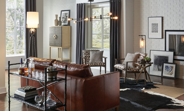 Wildwood Lerdorf Sculptural Vase Set Of 3 — Matte Ceramic Geometric Trio In White, Charcoal & Tan For Modern DéCor 301419