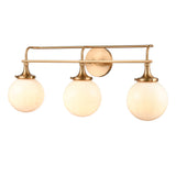 Beverly Hills 28'' Wide 3-Light Vanity Light - Satin Brass 30143/3 Elk Lighting