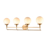 Beverly Hills 38'' Wide 4-Light Vanity Light - Satin Brass 30144/4 Elk Lighting