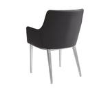 Chase Dining Armchair - Black 30152 Sunpan