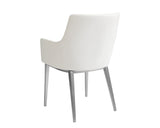 Chase Dining Armchair - White 30156 Sunpan