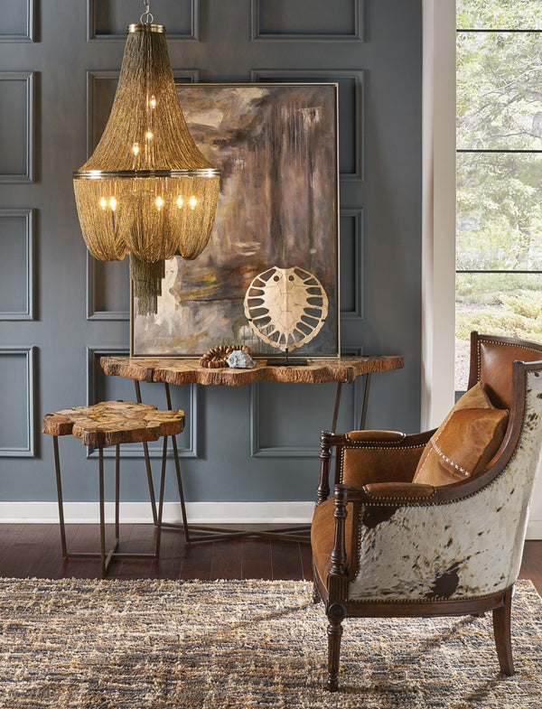 Wildwood Sulcata Aged Whitewash Turtle Sculpture On Black Iron Base — Coastal Decorative Accent For Shelves & Mantels 301576