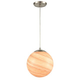 Planetario 10'' Wide 1-Light Mini Pendant - Satin Nickel 30190/1 Elk Lighting