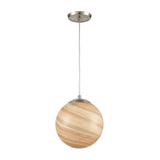 Planetario 10'' Wide 1-Light Mini Pendant - Satin Nickel 30190/1 Elk Lighting